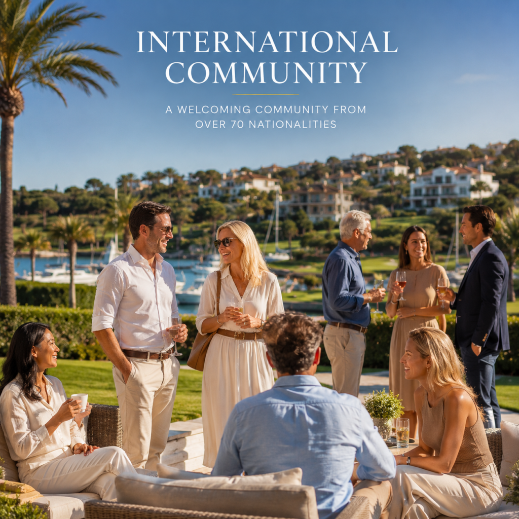 International residents enjoying luxury lifestyle in Sotogrande Spain