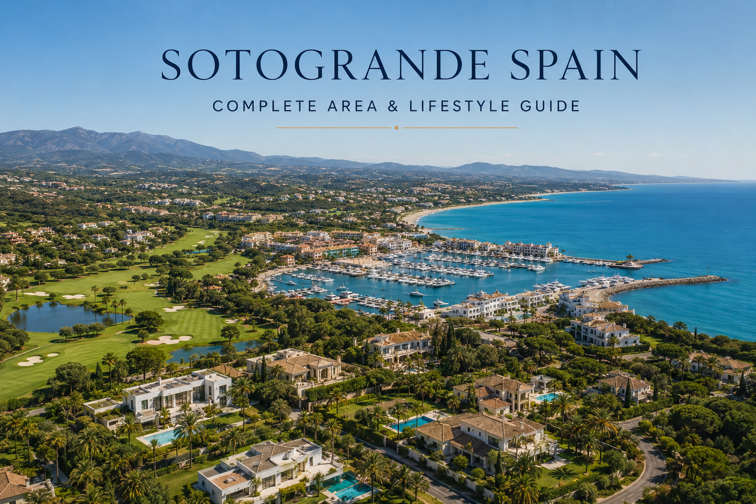 Sotogrande Spain: Complete Area & Lifestyle Guide